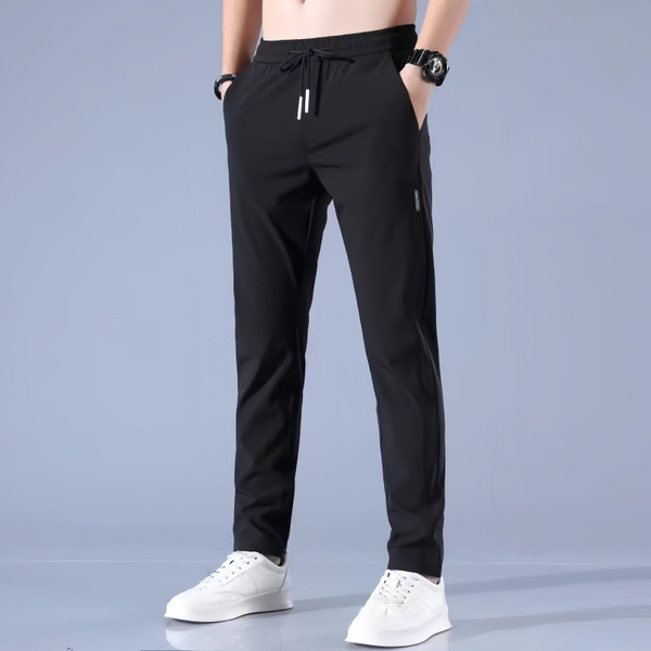 Men's silk thin elastic summer sports quick dry universal trend…