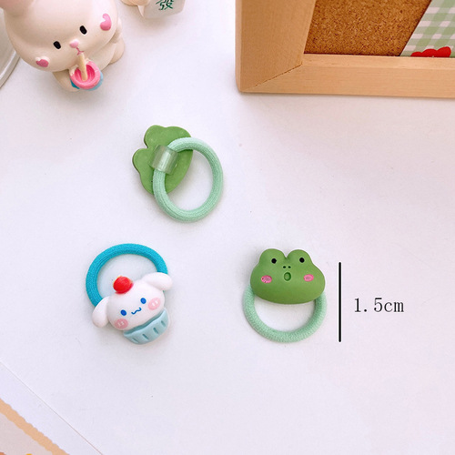 Pet Hairband 1.5cm Non-Hair-Damaging Rope Cat Hair Tie Dog Hair Accessory Teddy Yorkshire Terrier Maltese Accessory