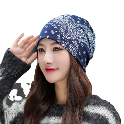 Seasonal Postpartum Moon Cap Chemotherapy Hat Ultra-Thin Scarf Women Sun Protection Head Scarf Indoor Bald Sleep Hat Pregnant Spring and Autumn Season