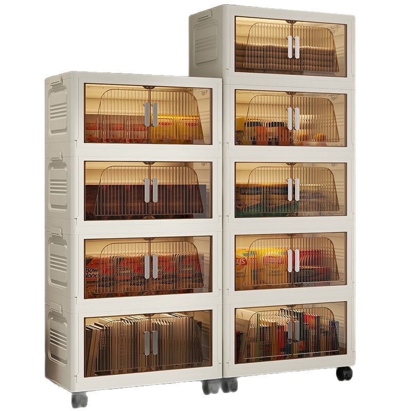 多層式家庭用収納ラック、キッチンやリビングに最適な厚みのある収納棚、軽食や小物を置くのに最適|undefined