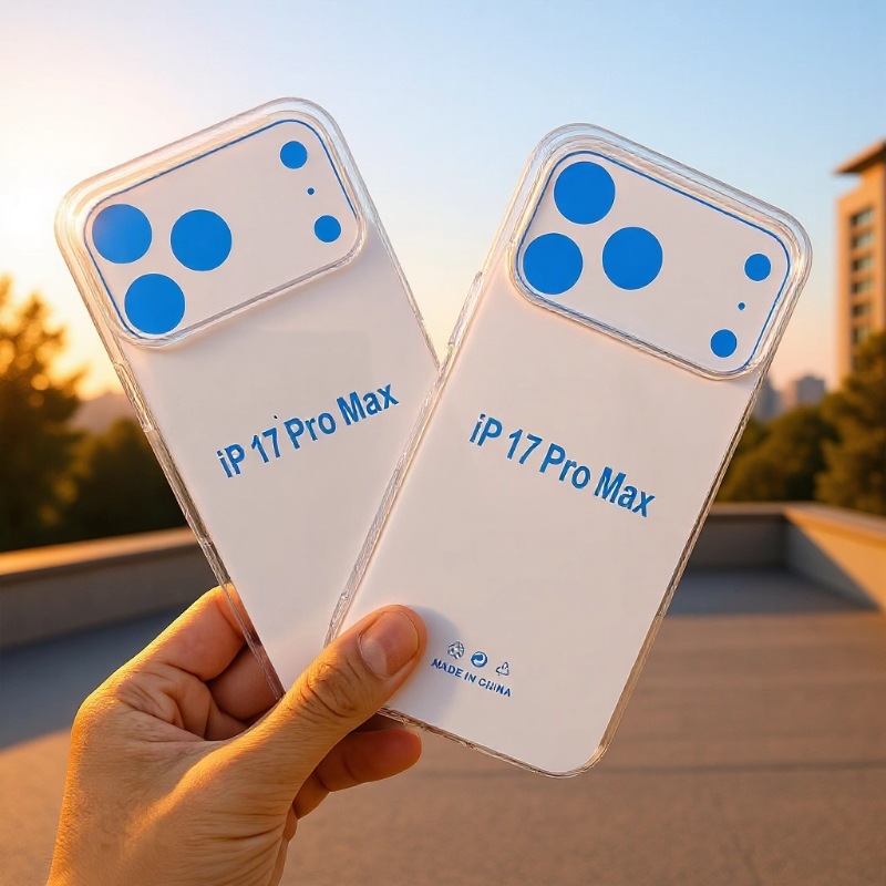 高透1.5 mm手机壳适用iPhone苹果 17 Pro四角加厚气囊软壳 清水套