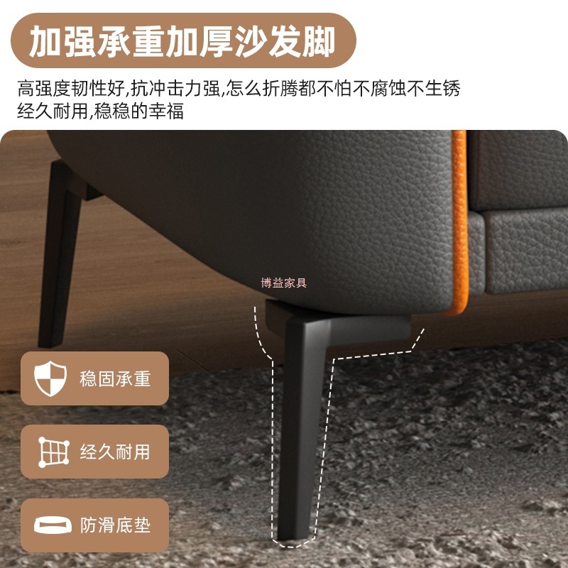 沙发小户型出租房屋办公室休息区接待简约双三人2025新款客厅沙发|undefined