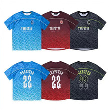 新款2025外贸跨境球衣印花圆领美式运动T球服男士休闲跑步T恤上衣