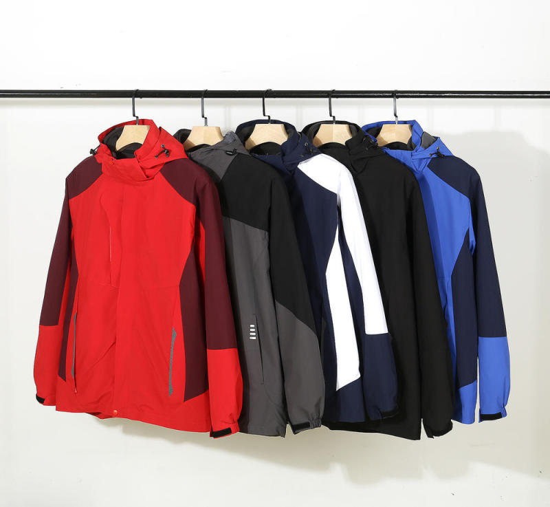秋冬冲锋衣工作服定制印logo三合一可拆卸防风衣制服工服订购 芳|undefined