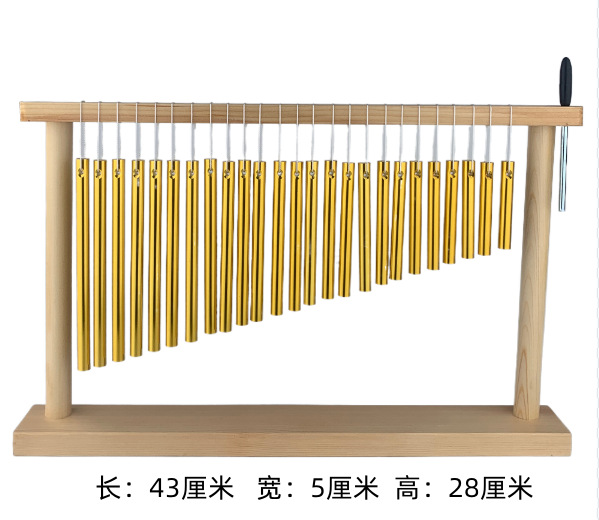 20-tono Wind Chimes banda tocando educación temprana ayudas didácticas Orff percusión rendimiento en el escenario instrumento musical fila campana haz de sonido