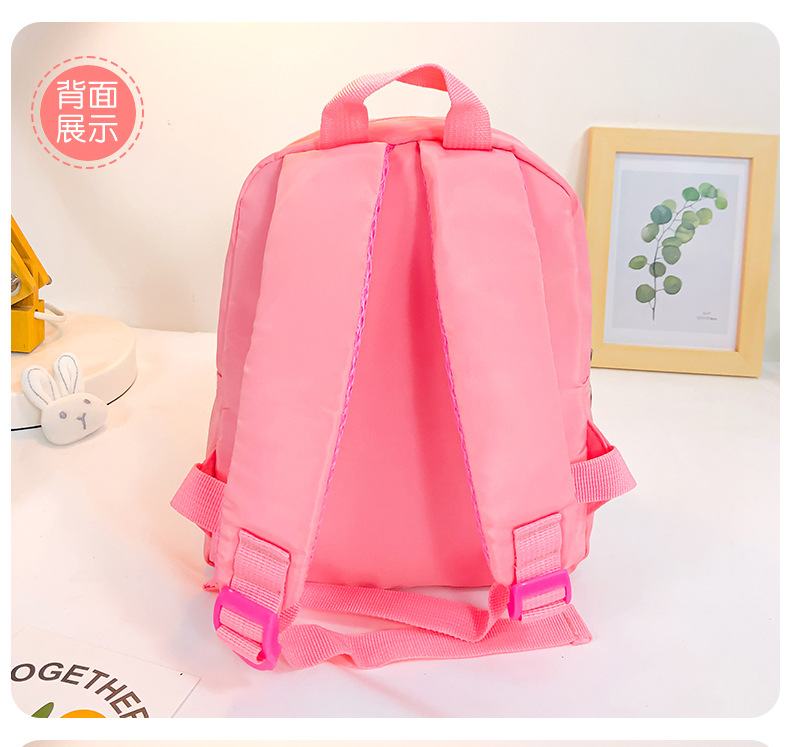 New cartoon panda plush backpack for kindergartens, large-capacity, lightweight and cute backpack for primary school students undefined