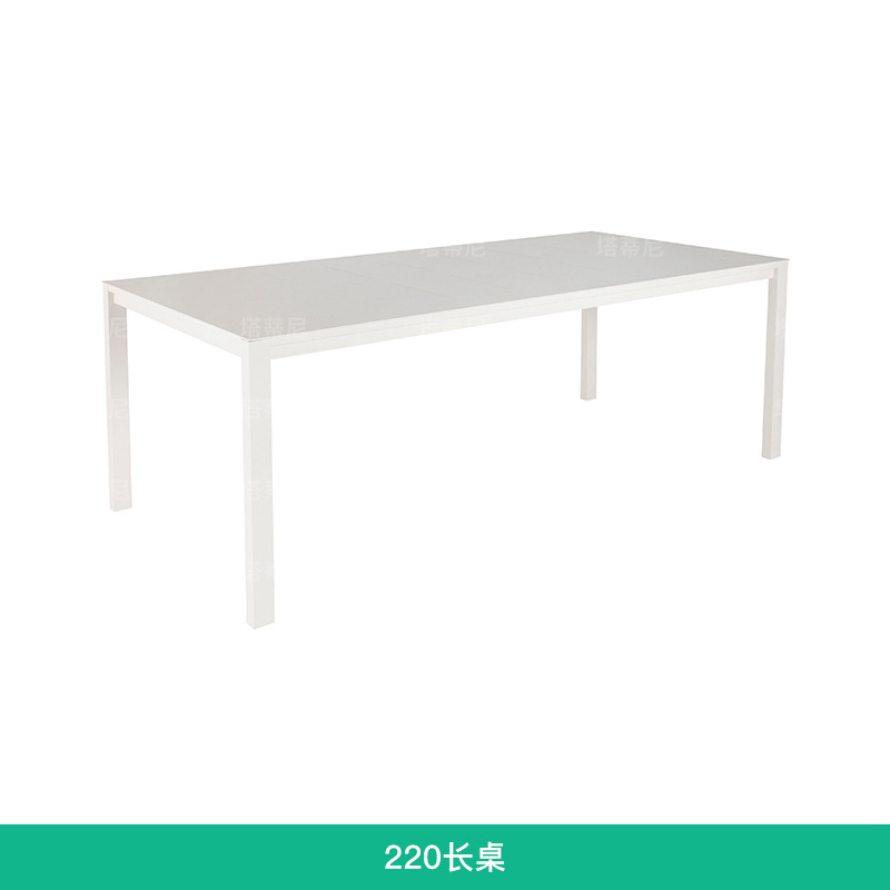 Mesa y silla al aire libre, muebles de caña creativos, jardín, terraza, villa de lujo, sala de sol, protección solar, combinación de ocio simple. image 11