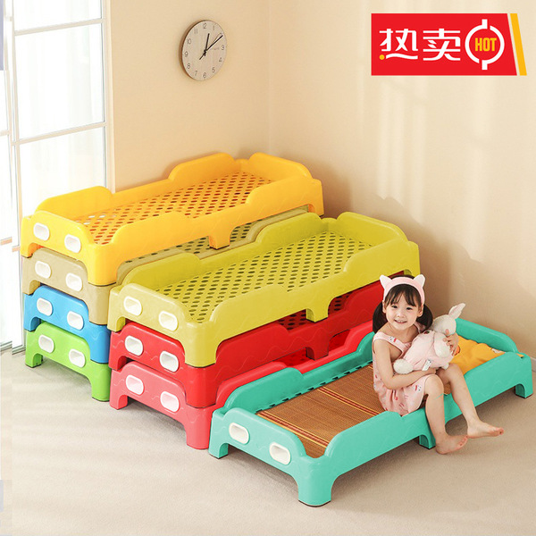 plastic bed for kindergarten for sleep for students