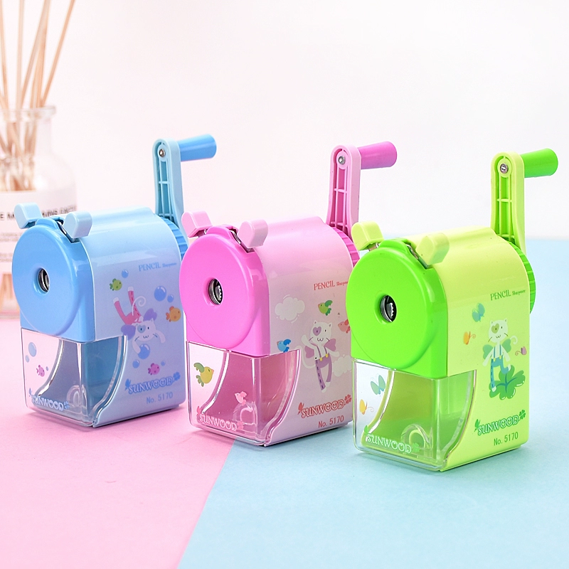 Студенческая ручная точилка для карандашей, точилка для карандашей, многофункциональная ручная точилка для карандашей для учащихся начальной школы