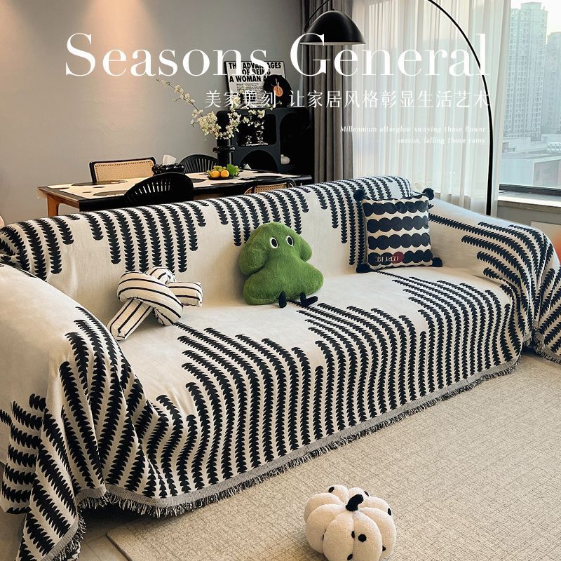 2025 new sofa cover cover anti-cat scratch sofa towel autumn and winter thickened four seasons full cover sofa blanket cushion sofa cover cloth