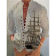 Europe and the United States 2023 cross-border wish AliExpress ebay Amazon 3D printed shirt cardigan casual top