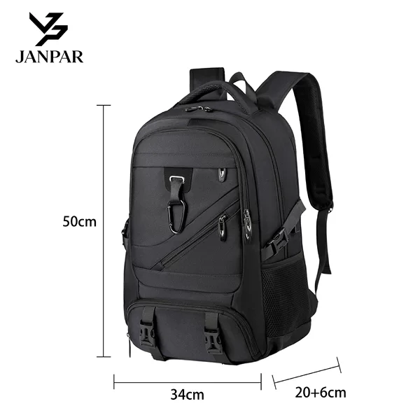 Cross-border Backpack Men's Expansion Short-distance Travel Luggage Backpack Independent Shoe Warehouse Outdoor Travel Backpack