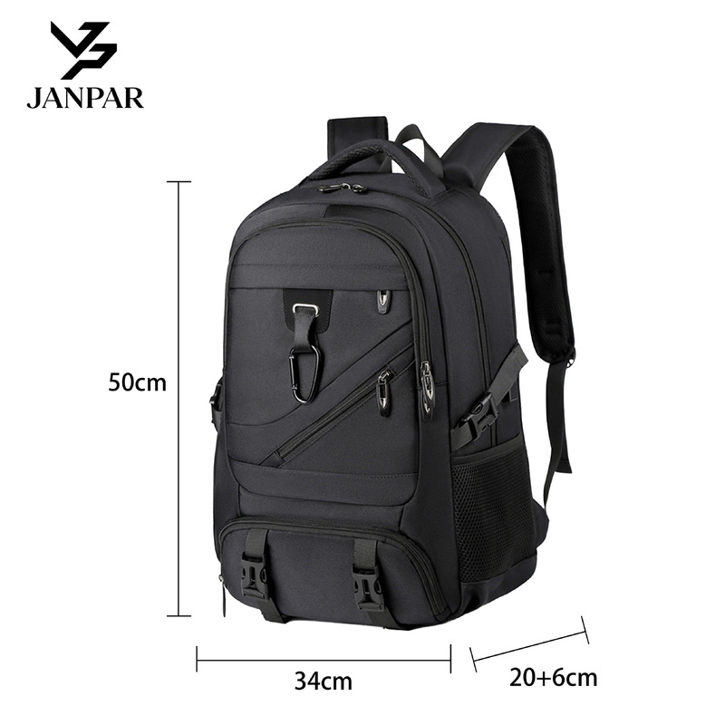 Cross-border Backpack Men's Expansion Short-distance Travel Luggage Backpack Independent Shoe Warehouse Outdoor Travel Backpack