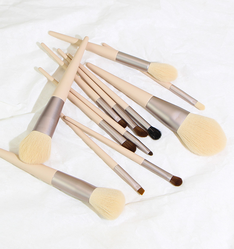 12 Morandi Maquillage Brosse Set Cheveux Animaux Kohl Blush Beauté Outils display picture 2