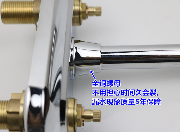 All-copper kitchen basin, cold and hot water faucet switch, double and triple holes, washbasin, sink, water, cold and hot water undefined