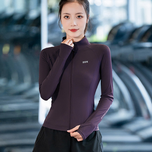 Fall/Winter Outdoor Quick-Dry Sports Top for Women, Thin Design—Professional Training Tennis Wear with a Premium, Influencer-Approved Look, Long-Sleeve Fitness Apparel