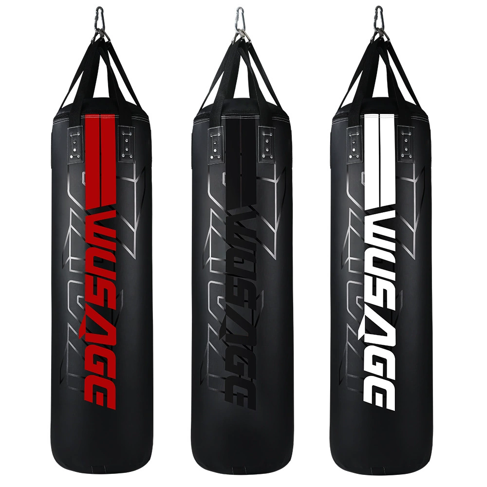 Боксерский мешок подвесной, цельный, для домашнего использования, для саньда, тхэквондо, из полой микрофибры, кожаный, для фитнес-тренировок