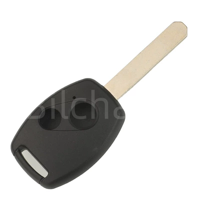 Suitable for Honda Fit, Crv, City, Odyssey, Accord Straight Key Replacement Shell, Enhanced and Sturdy Type (Car Keys) - 2-button-enhanced-version