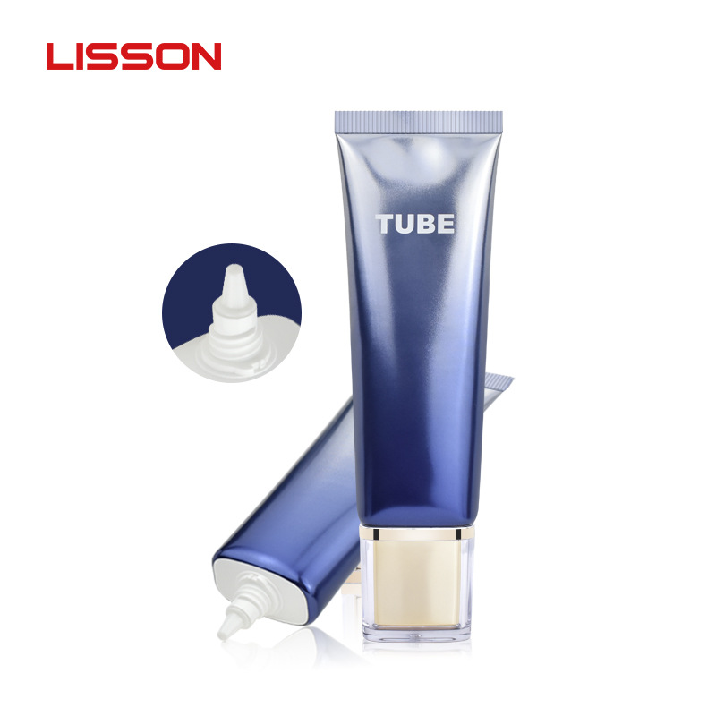 尖嘴塑料软管 防晒隔离软管 化妆品软管包材 pet片材管 电镀盖