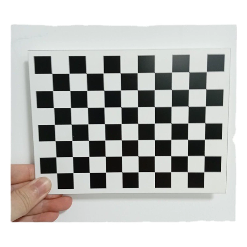 Стеклянная калибровочная пластина 0,5 мкм, высокоточная стеклянная хромированная калибровочная пластина с точечной матрицей для тестирования искажений машинного зрения