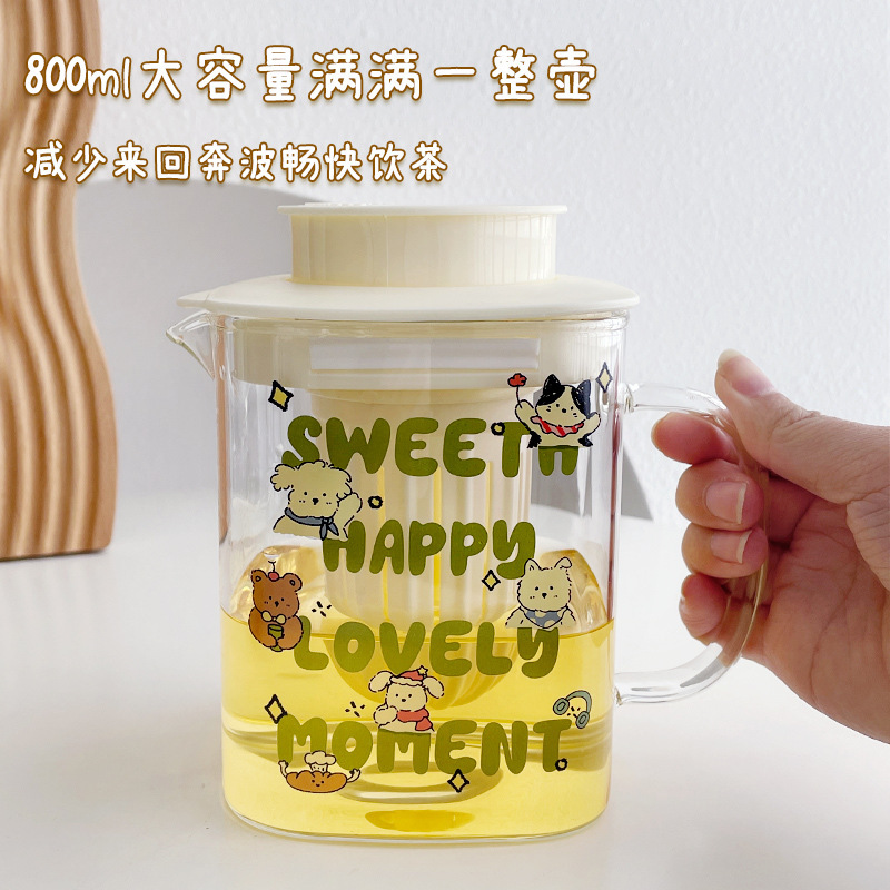 お茶の分離電気シチューのガラスの大容量は水を温めることができます。|undefined