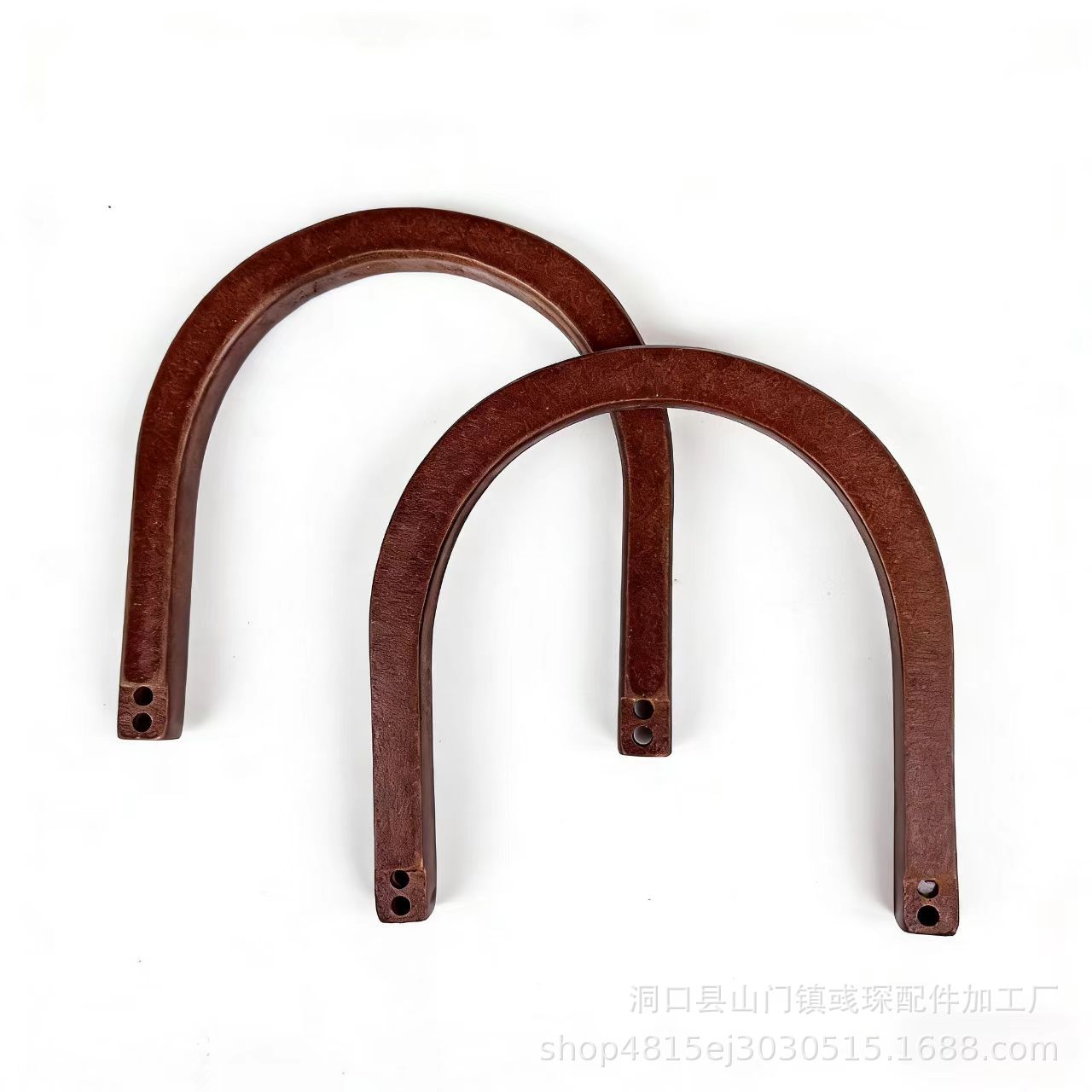 Directly Supplied from the Manufacturer, DIY Handmade Bag Accessories, Wooden Handles, Solid Wood Handles, Brown U-Shaped Wooden Handles, Wooden Handles