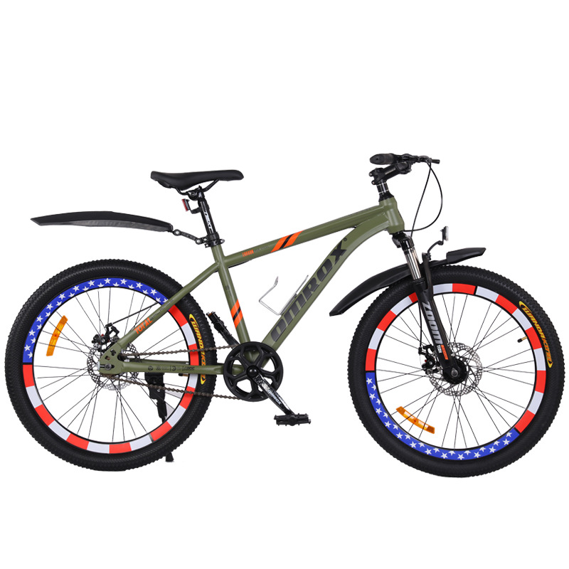 Bicicletas de montaña de amortiguación para adultos bicicletas de doble cilindro para estudiantes de secundaria adolescentes bicicletas de carretera 26 pulgadas