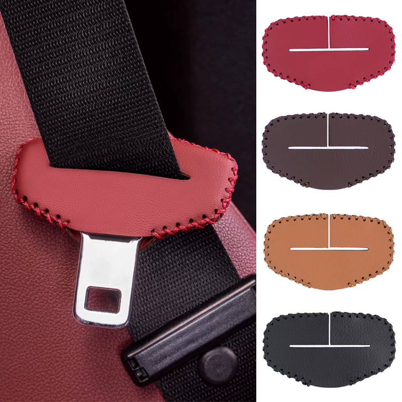 Coche DE SEGURIDAD cinturón hebilla cubierta protectora anti-colisión cubierta de coche cinturón de seguridad tarjeta cabeza cubierta protectora pegatina interior suministros