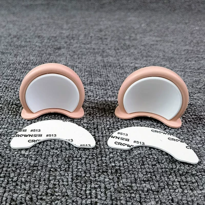 Bear Ear Decorations Cute Motorcycle wheel hub - pink-white-bear-ears