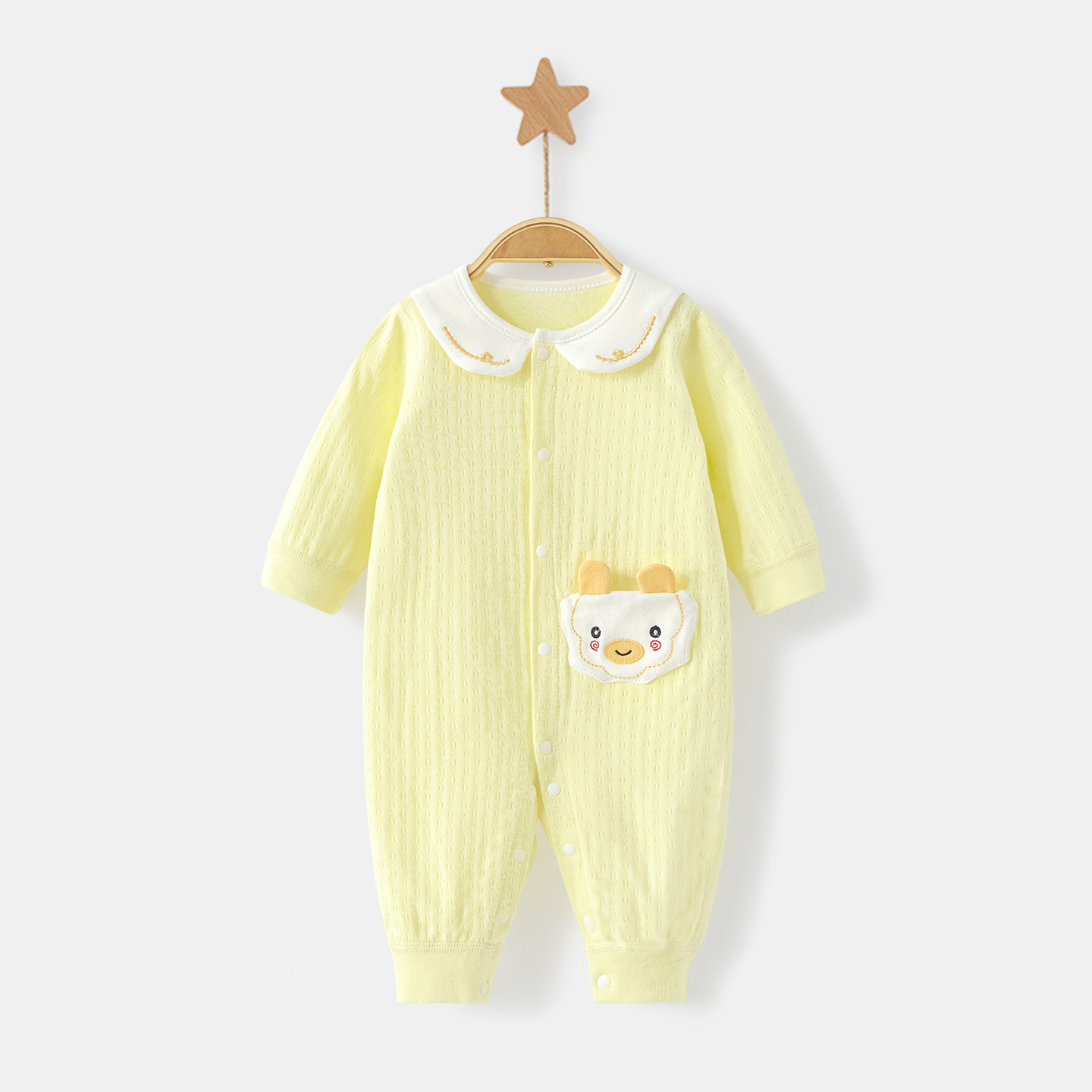 Primavera y otoño, camiseta infantil, delgada para hombres y mujeres, ropa de recién nacidos, ropa de algodón para bebés, ropa de otoño