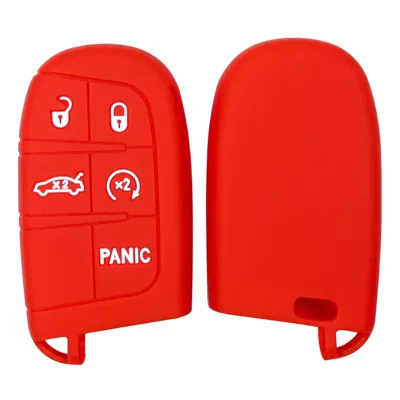 Static Rod/Key Bag for Dodge Challenger Viper - red
