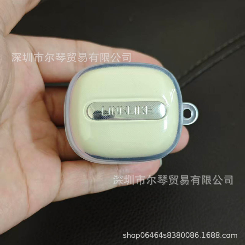Suitable for LaiLai C-Flow earphone protective case, TPU transparent soft shell, LaiLai RingStar Air protective case