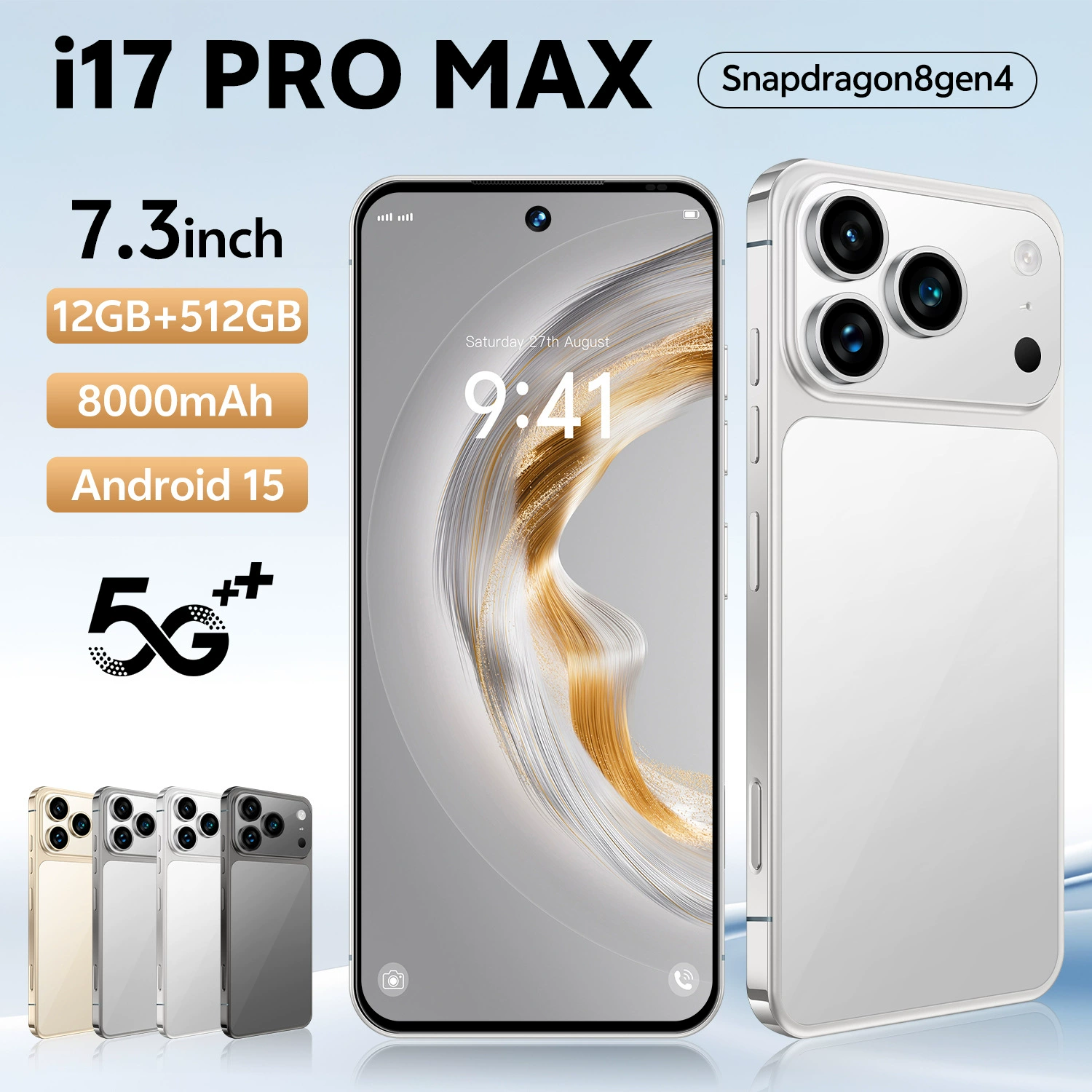 Мобильный телефон Pro, умные часы, Intel Core i17, 4G, широкий экран, 512G