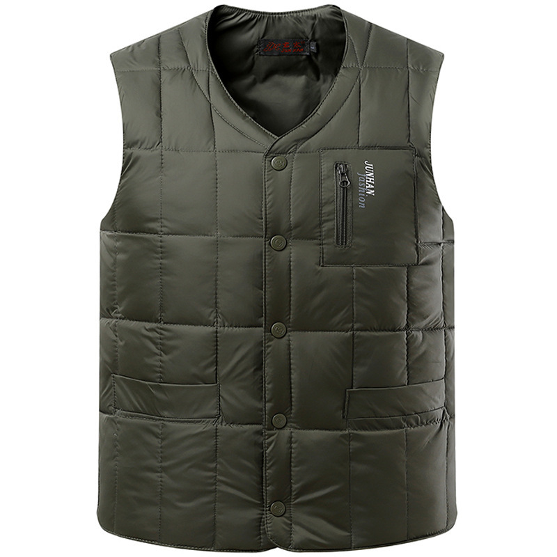 Manufacturer of Middle-Aged and Elderly Autumn and Winter Short Thickened down Vests for Dads to Wear Warm down Jackets and Vests Manufacturer of Middle-Aged and Elderly Autumn and Winter Short Thickened down Vests for Dads to Wear Warm down Jackets and Vests