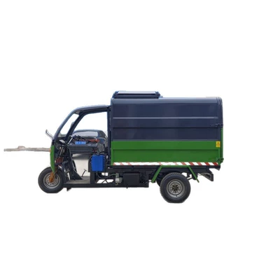 self-unloading garbage transporter, Elektrik zibil maşınları