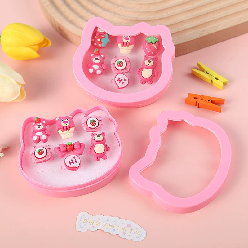 Children's ring, cute adjustable set, 36