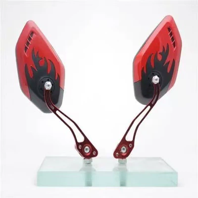 Motorcycle rearview mirror ghost fire rearview mirror qiaoge - 2680-rearview-mirror-red