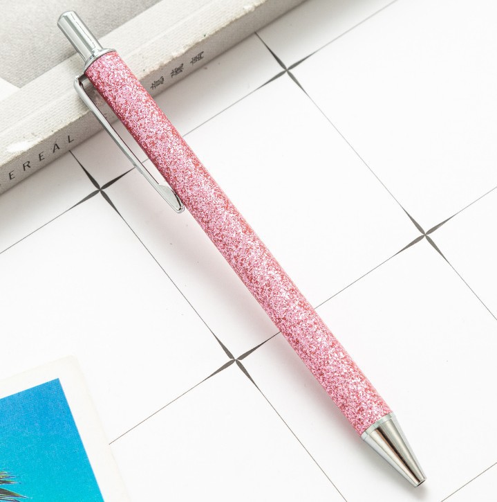 Precioso color lindo bolígrafo regalo pluma de metal pluma retro colorido chica cuaderno