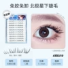Northern stars under eyelashes