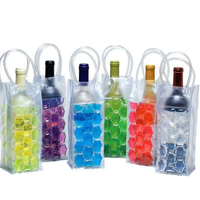 Поставщик-промо Gel Nylon Ice Wine Case Красное вино PVC ледяной мешок для вина гарантирован бетонный гель Бинг Бинг Бинг Бинг