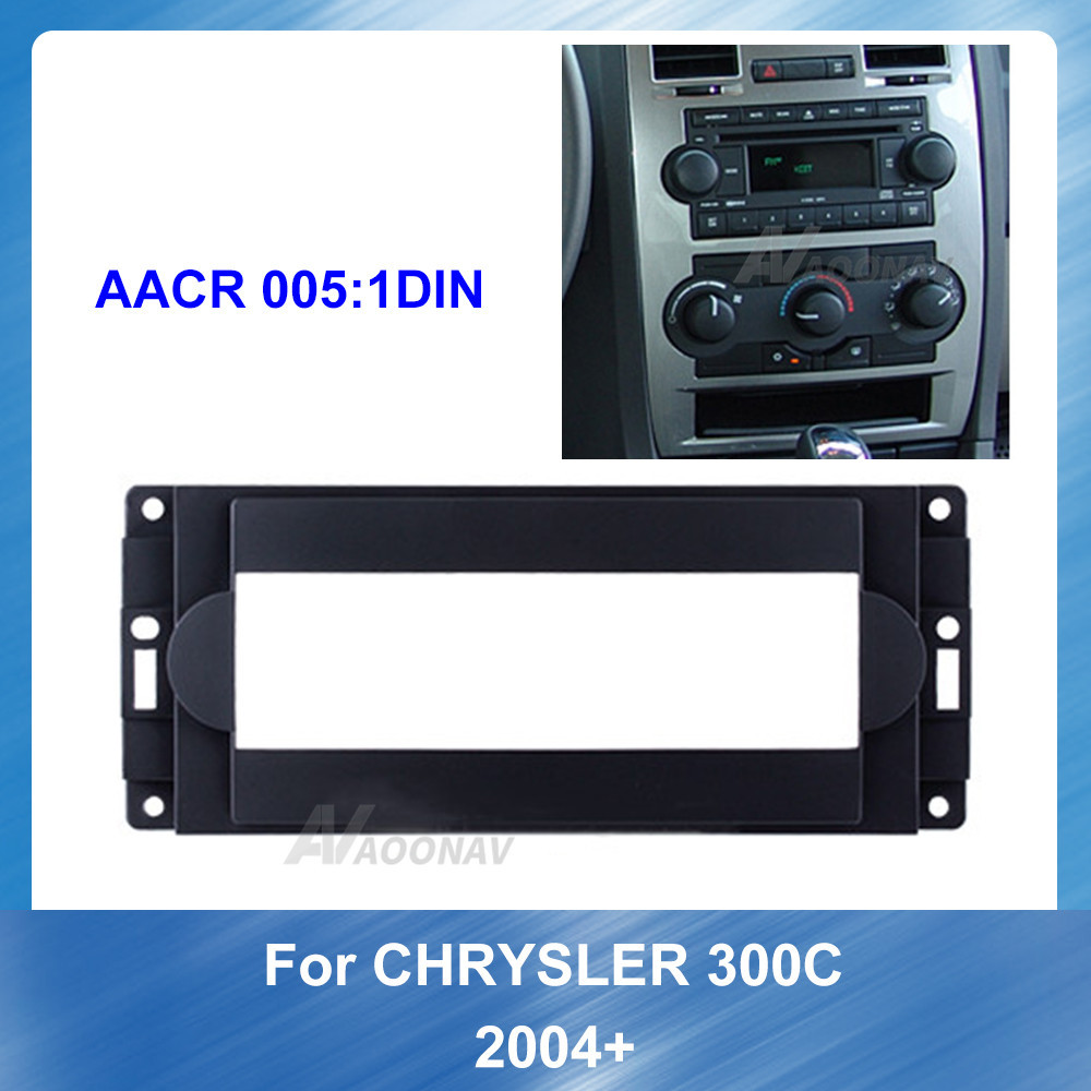 适用于克莱斯勒2004汽车改装 DVD 框架立体声仪表板自动安装套件