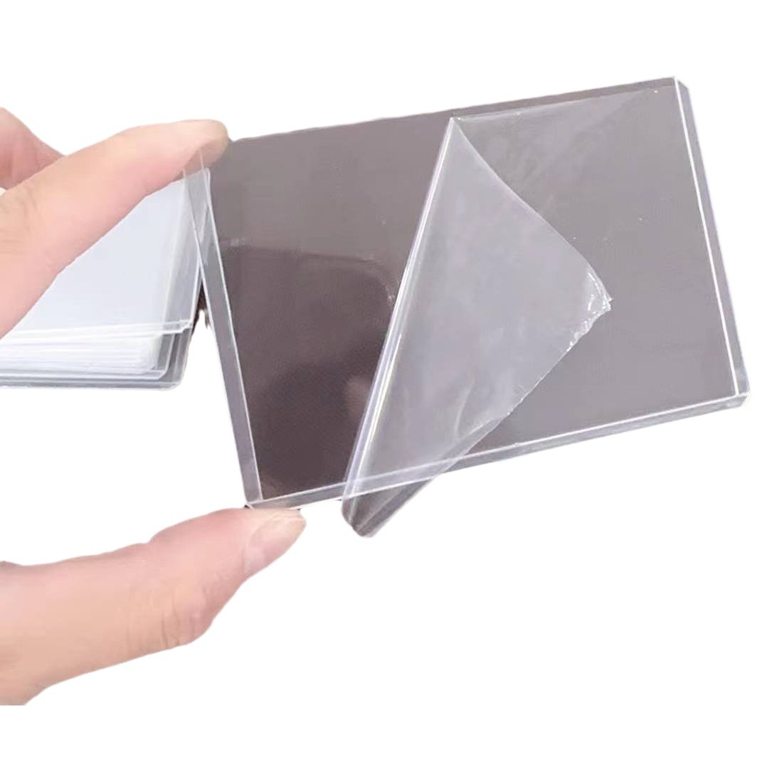 B8 Gu titular de la tarjeta engrosada película HD de 3 pulgadas Hard Case titular de la tarjeta 35 seda Star-Chasing álbum tarjeta de almacenamiento cubierta protectora