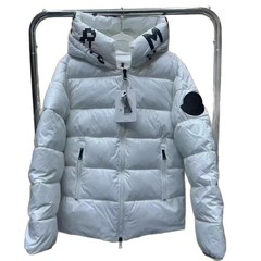 2025蒙冬季连帽修身短款棉服保暖情侣款重工艺正版字母帽子外套