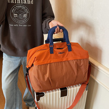 出口美国大容量短途出差手提行李包时尚旅游旅行包收纳运动健身包