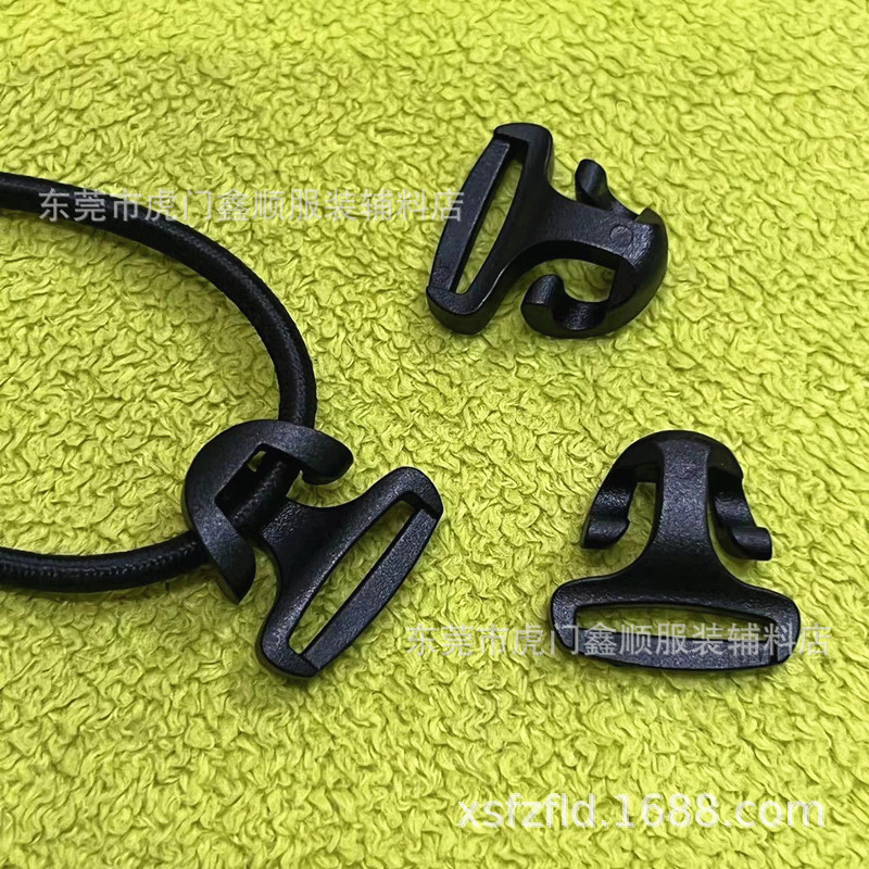 Manufacturer's New Plastic Small Hook, Plastic Tent Hook, Bullet Force Rope Adjustment Buckle, Lanyard Accessories, Open Hanging Buckle Manufacturer's New Plastic Small Hook, Plastic Tent Hook, Bullet Force Rope Adjustment Buckle, Lanyard Accessories, Open Hanging Buckle