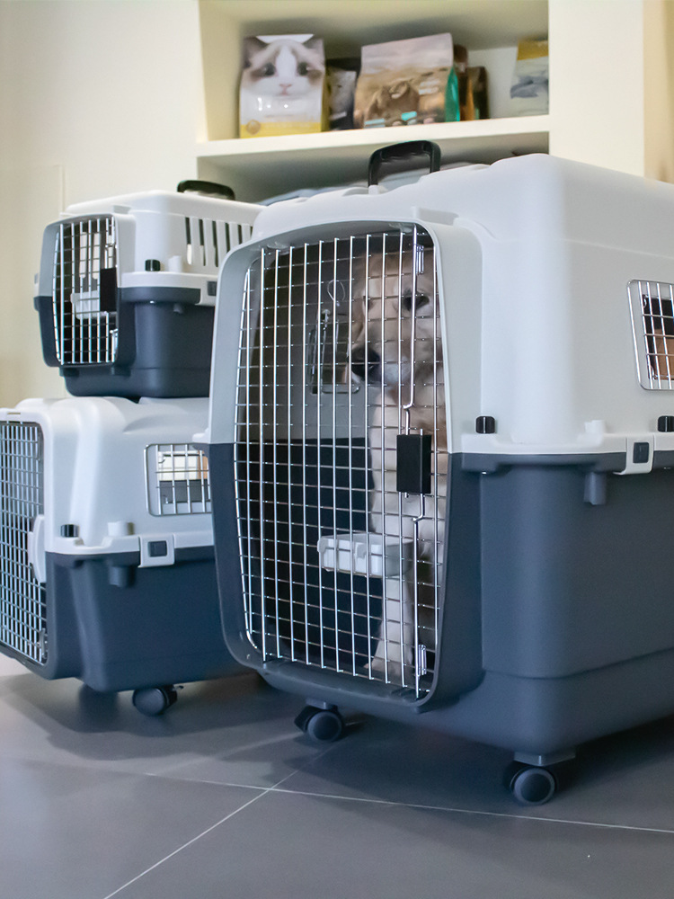 宠物航空箱狗小型大型犬旅行箱猫咪飞机托运标准空运箱便携笼