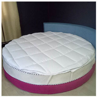 Round Bed Pad, Round Mattress Pad, Round Mattress Pad, Round Quilt Pad, Soft Pad, Silk Quilt