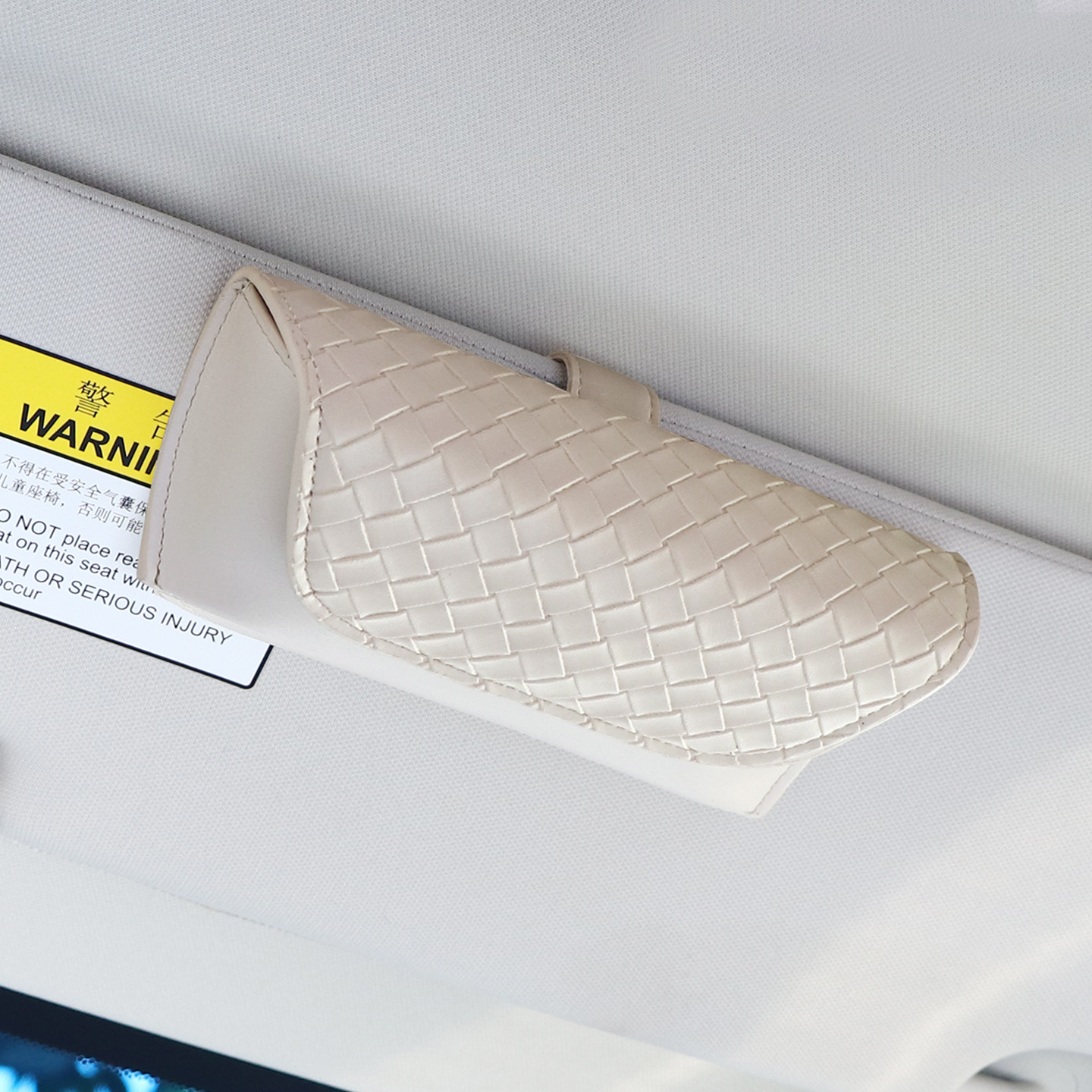 Case Set Woven – KAKTUS Car tissue box/set - car-glasses-case-apricot