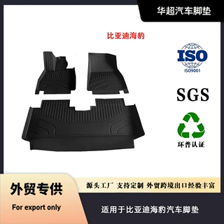 适用于比亚迪海豹五座TPE汽车脚垫