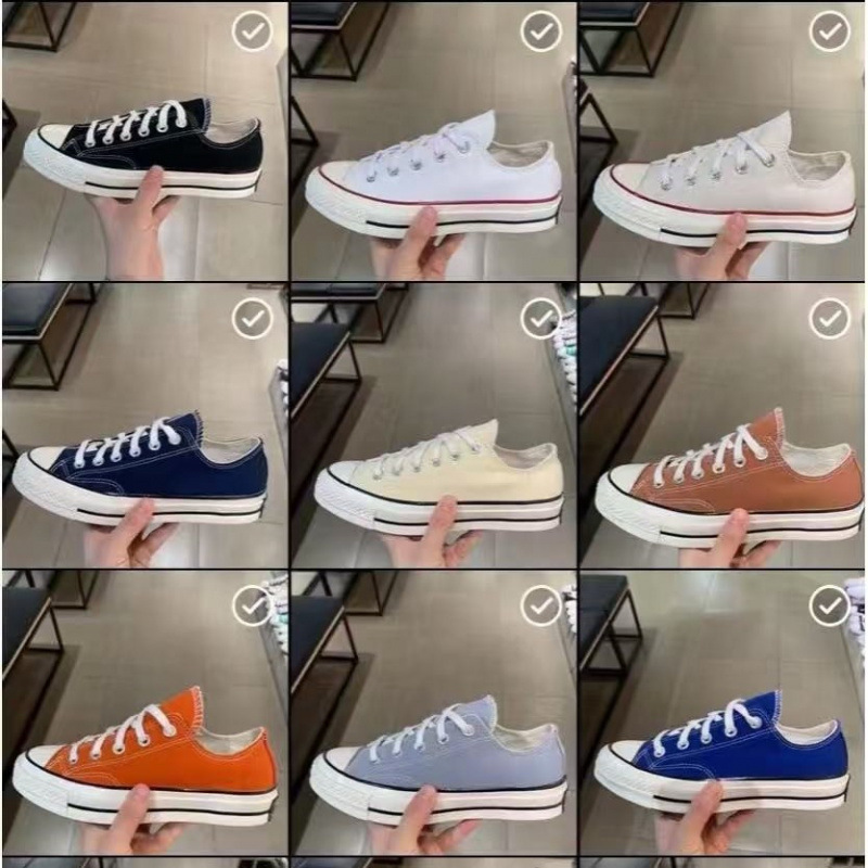 Putian Pure Original Patriotic Converse 1970S High and Low Canvas Shoes Classic Sneakers Couple Shoes Campus Men's and Women's Shoes Putian Pure Original Patriotic Converse 1970S High and Low Canvas Shoes Classic Sneakers Couple Shoes Campus Men's and Women's Shoes